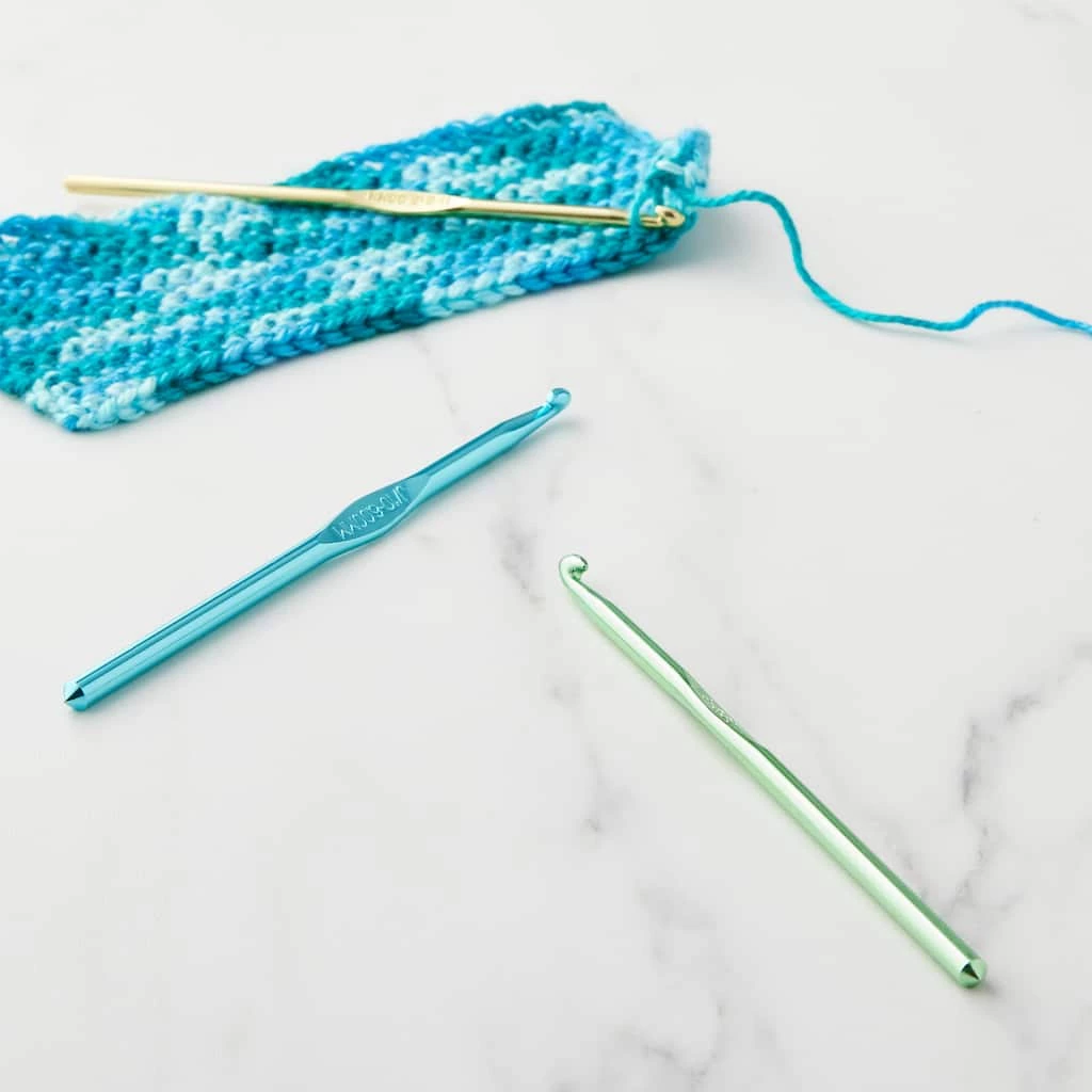 Budget 💯 Aluminum Crochet Hook Set by Loops & Threads®, H-J 💯 - Image 2