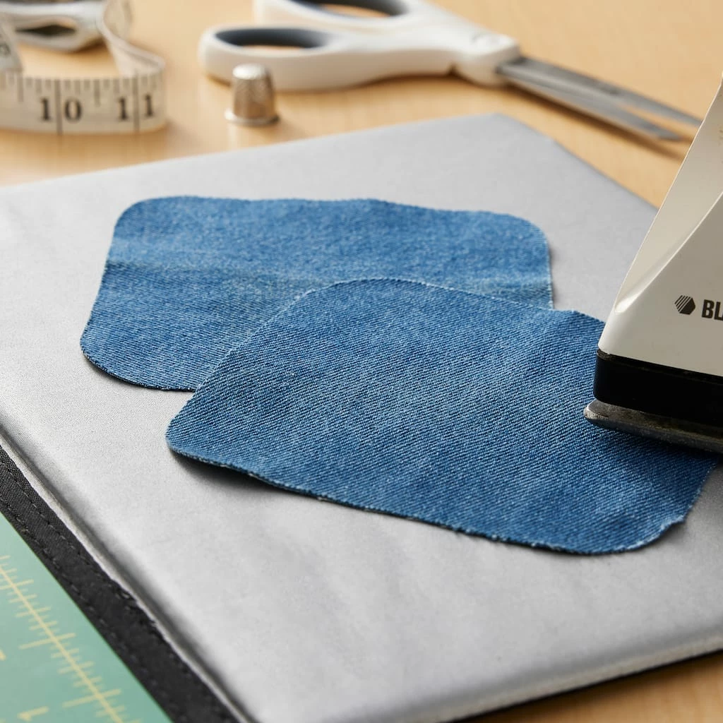 Outlet ✨ 24 Packs: 2 ct. (48 total) Denim Patches by Loops & Threads™ ✨ - Image 2