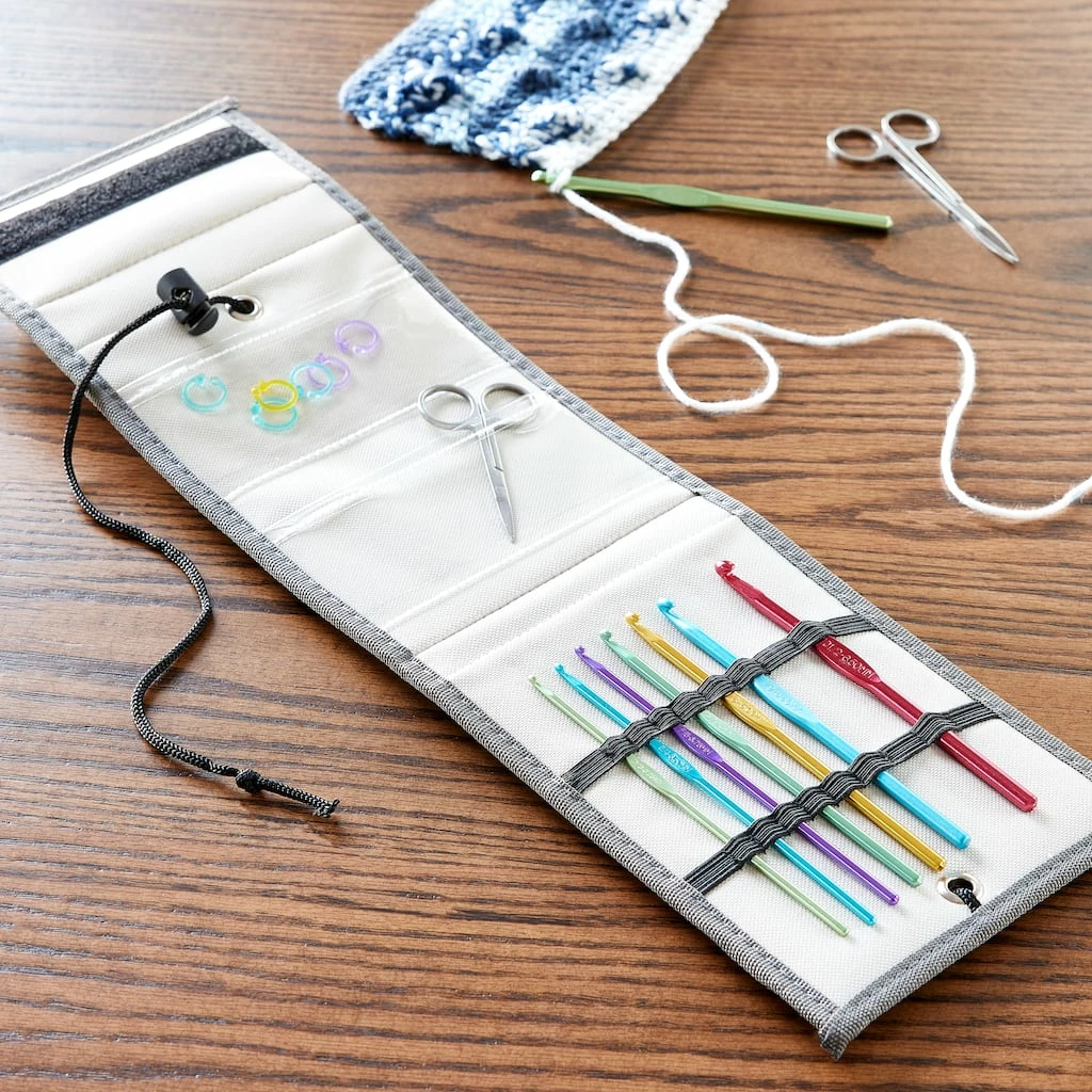 Cheapest ✔️ Aluminum Crochet Hook Set in Carry Case by Loops & Threads® 👍 - Image 2