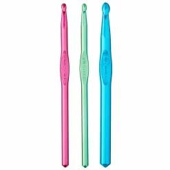 Cheapest ✔️ Aluminum Crochet Hook Set by Loops & Threads®, J/K/N 😀