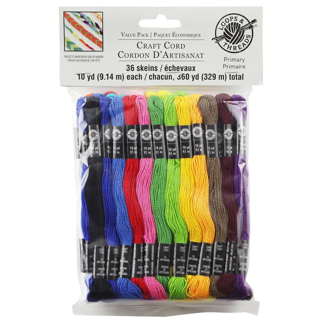 Cheap π Primary Craft Cord by Loops & Threads™, 36ct. π― - Image 2