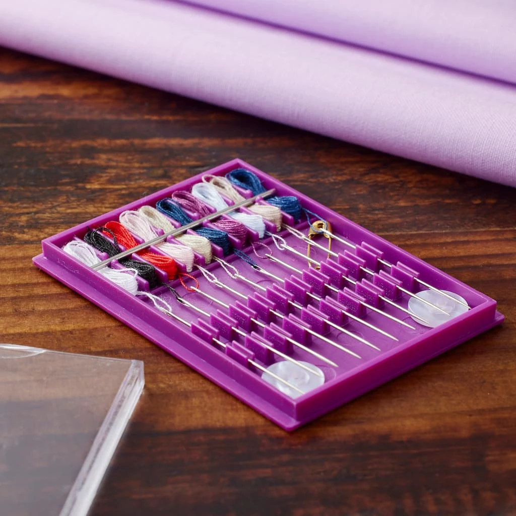 Cheap ⌛ 12 Pack: Pre-Threaded Needle Kit by Loops & Threads™ 🤩 - Image 2