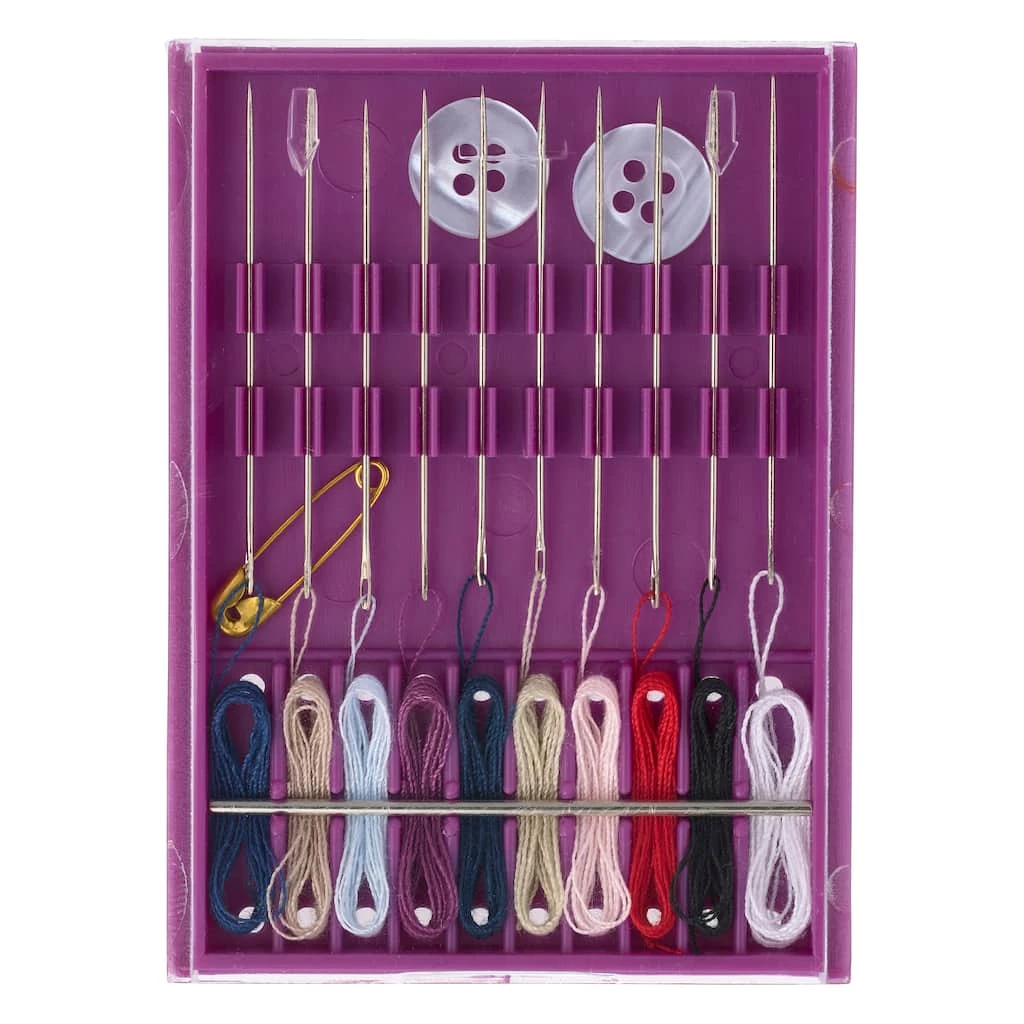 Cheap ⌛ 12 Pack: Pre-Threaded Needle Kit by Loops & Threads™ 🤩 - Image 3
