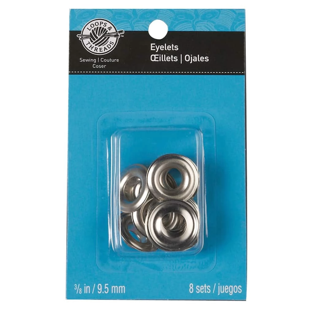 Discount ❤️ 12 Packs: 8 ct. (96 total) 3/8" Eyelets by Loops & Threads™ 🤩 - Image 3