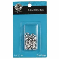 Promo 🌟 12 Packs: 25 ct. (300 total) 3/16" Silver Eyelets by Loops & Threads™ ✨