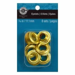 Hot Sale ❤️ 7/16" Gold Eyelets by Loops & Threads™ 🌟