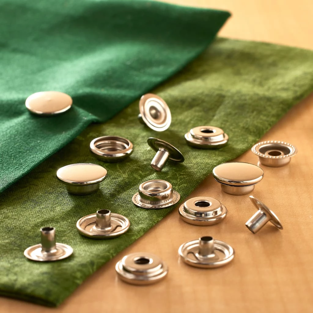 Cheapest 😉 Silver Heavy Duty Snaps by Loops & Threads™ 🧨 - Image 2