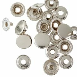 Cheapest π Silver Heavy Duty Snaps by Loops & Threads™ π§¨
