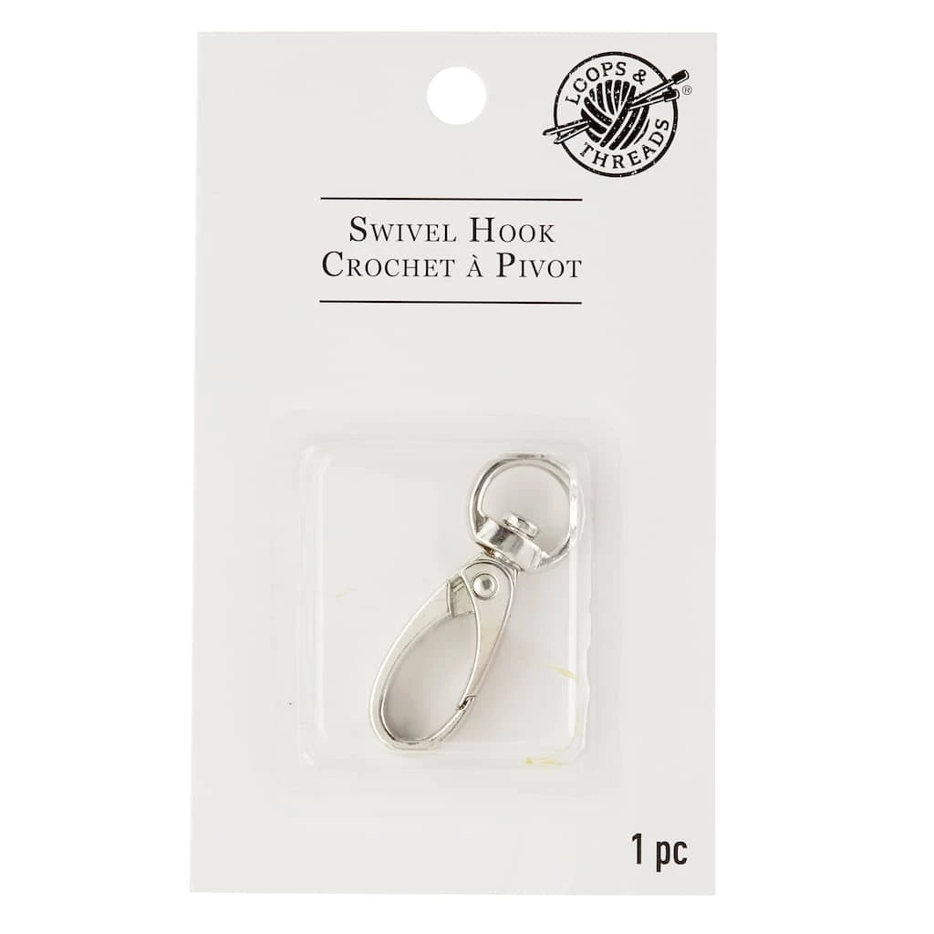 Flash Sale ⭐ Silver Swivel Hook by Loops & Threads® 🤩 - Image 3