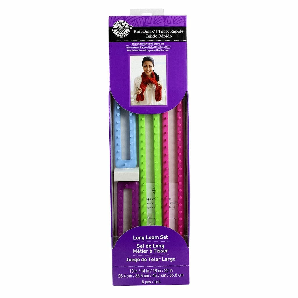 Best reviews of 🥰 Loops & Threads® Knit Quick™ Long Loom Set ⭐ - Image 3