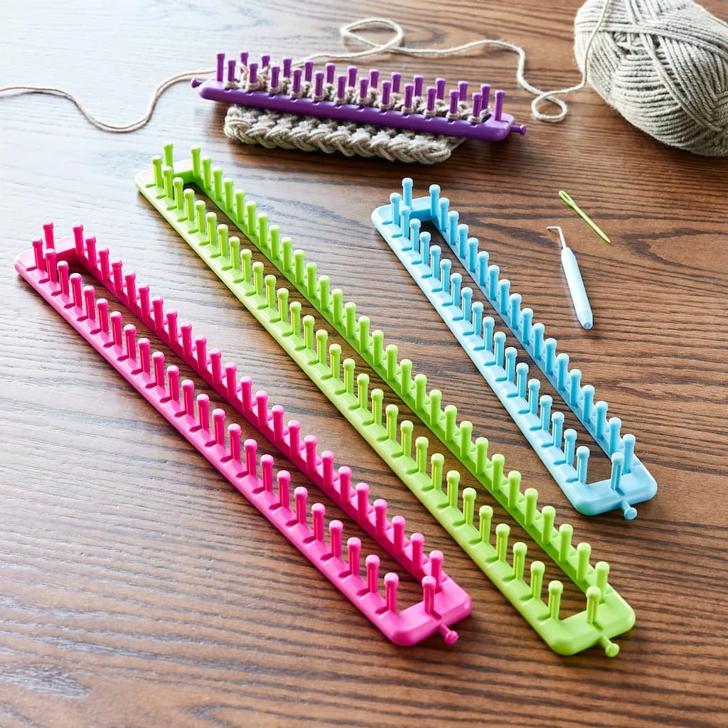 Best reviews of 🥰 Loops & Threads® Knit Quick™ Long Loom Set ⭐ - Image 2
