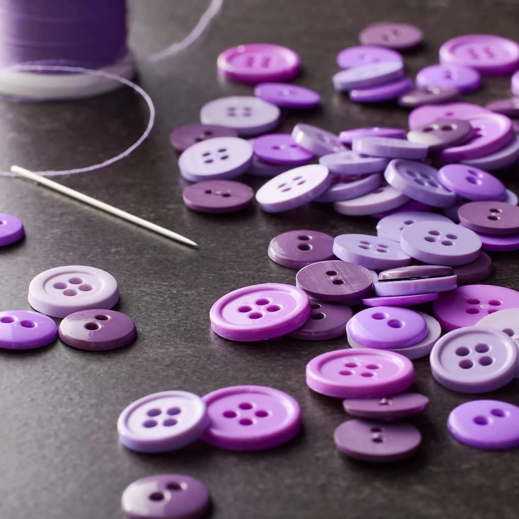 Best reviews of 😍 Colors We Love Purple Buttons By Loops & Threads® 🛒 - Image 2