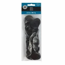 Wholesale βοΈ 12 Pack: Dark Brown Wooden Buttons Set by Loops & Threads® π₯°