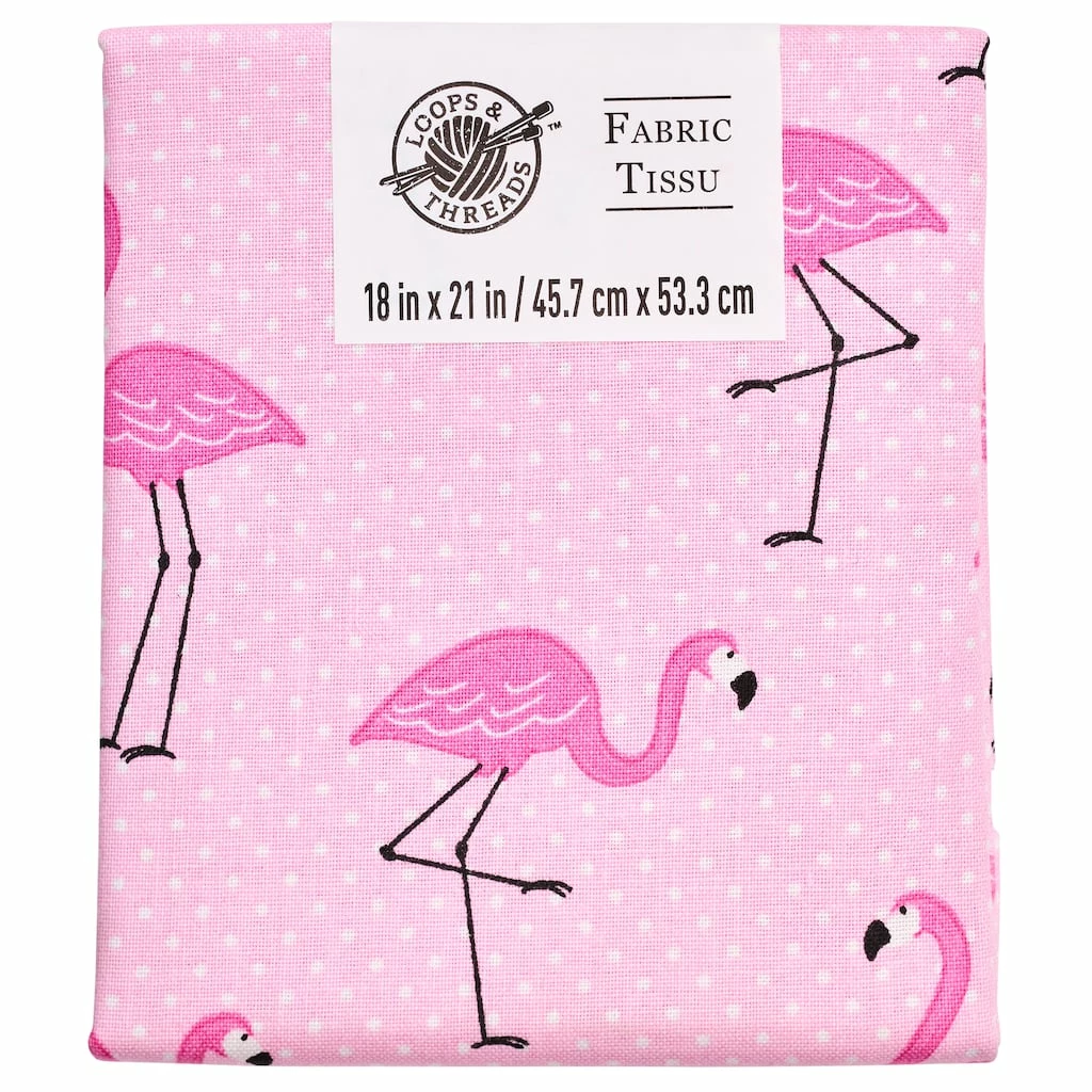 Best Sale π₯ Flamingo Fabric By Loops & Threads® π