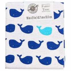Budget 😀 Whales Fabric By Loops & Threads® ⭐