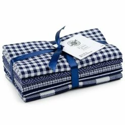 Top 10 π Blue Printed Fabric Bundle by Loops & Threads® β