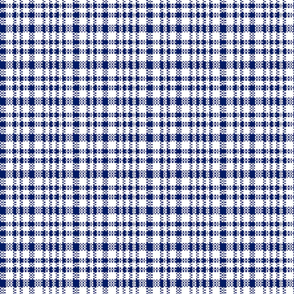 Cheapest π Blue Printed Fabric Strips by Loops & Threads® π - Image 6