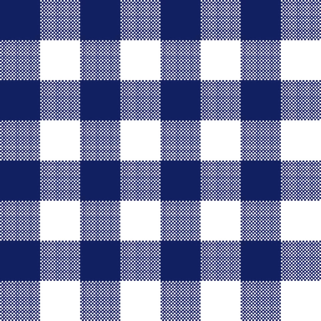 Cheapest π Blue Printed Fabric Strips by Loops & Threads® π - Image 7