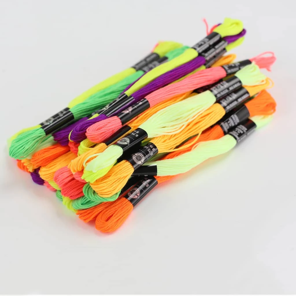 Best Pirce ❤️ Neon Embroidery Floss By Loops & Threads® 👏 - Image 2