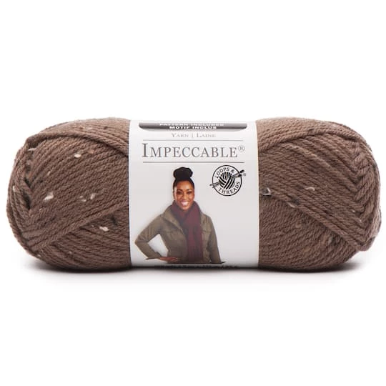 Cheapest βοΈ Impeccable™ Yarn by Loops & Threads®, Tweed π - Image 2