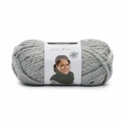 Cheap ⭐ Cozy Wool™ Limestone Tweed Yarn by Loops & Threads® ⌛