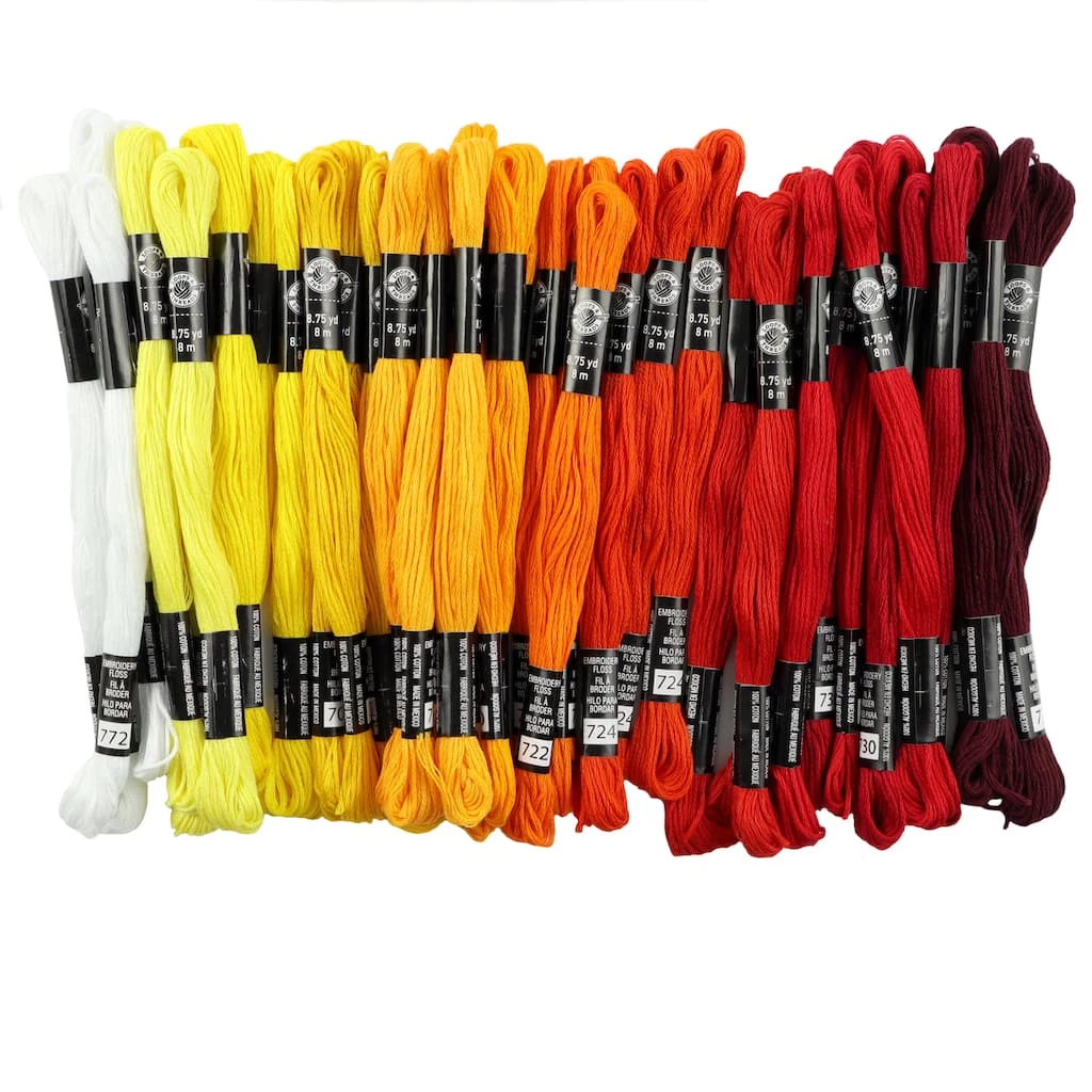 Best Pirce ✨ Sunset Embroidery Floss Pack by Loops & Threads®, 36ct. ⌛ - Image 2