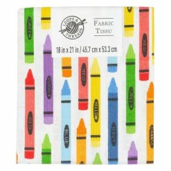 Cheap 🥰 Multicolor Crayon Cotton Fabric by Loops & Threads™ ✨