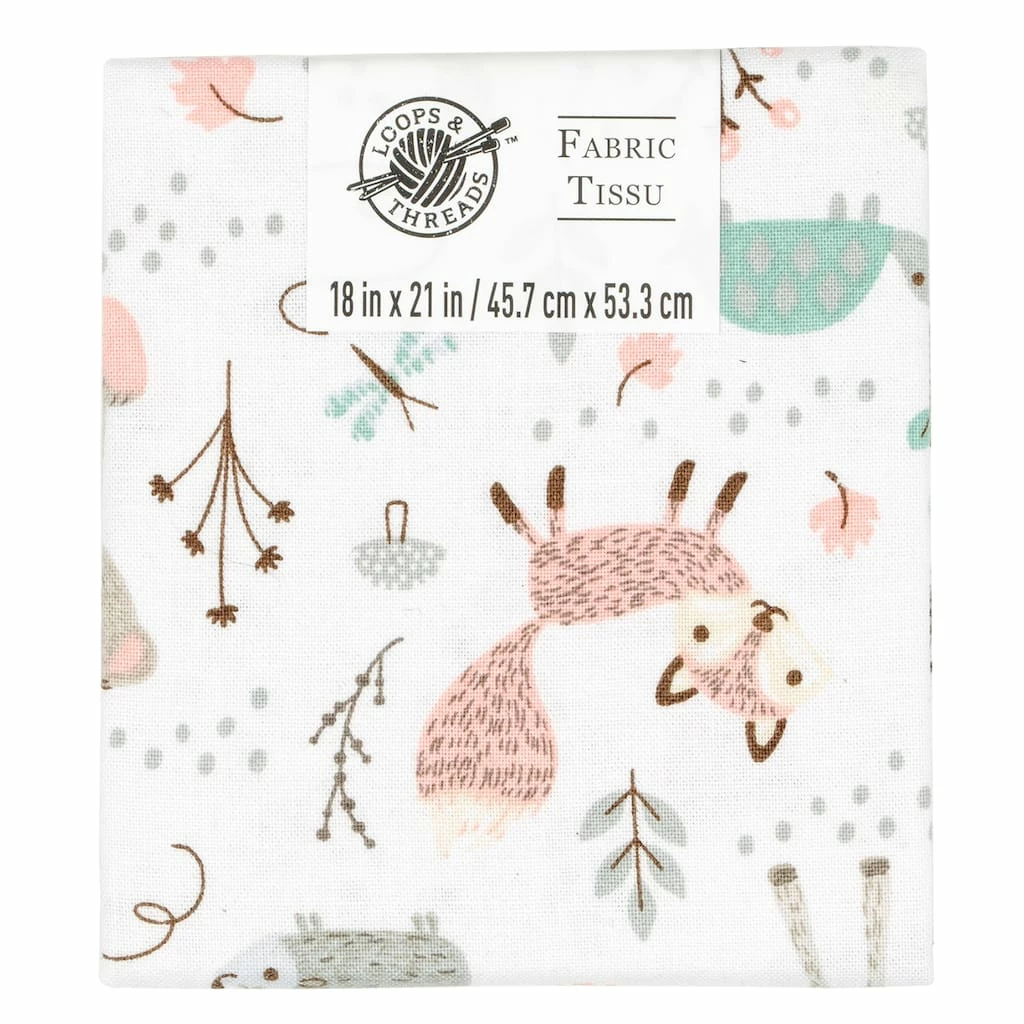 Flash Sale β Forest Friends Cotton Fabric by Loops & Threads™ β