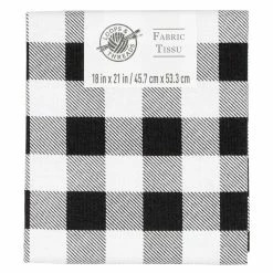 Best deal 🔔 Black Check Cotton Fabric by Loops & Threads™ ✔️