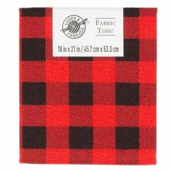 Best reviews of 🔥 Red & Black Buffalo Plaid Cotton Fabric by Loops & Threads™ 🌟
