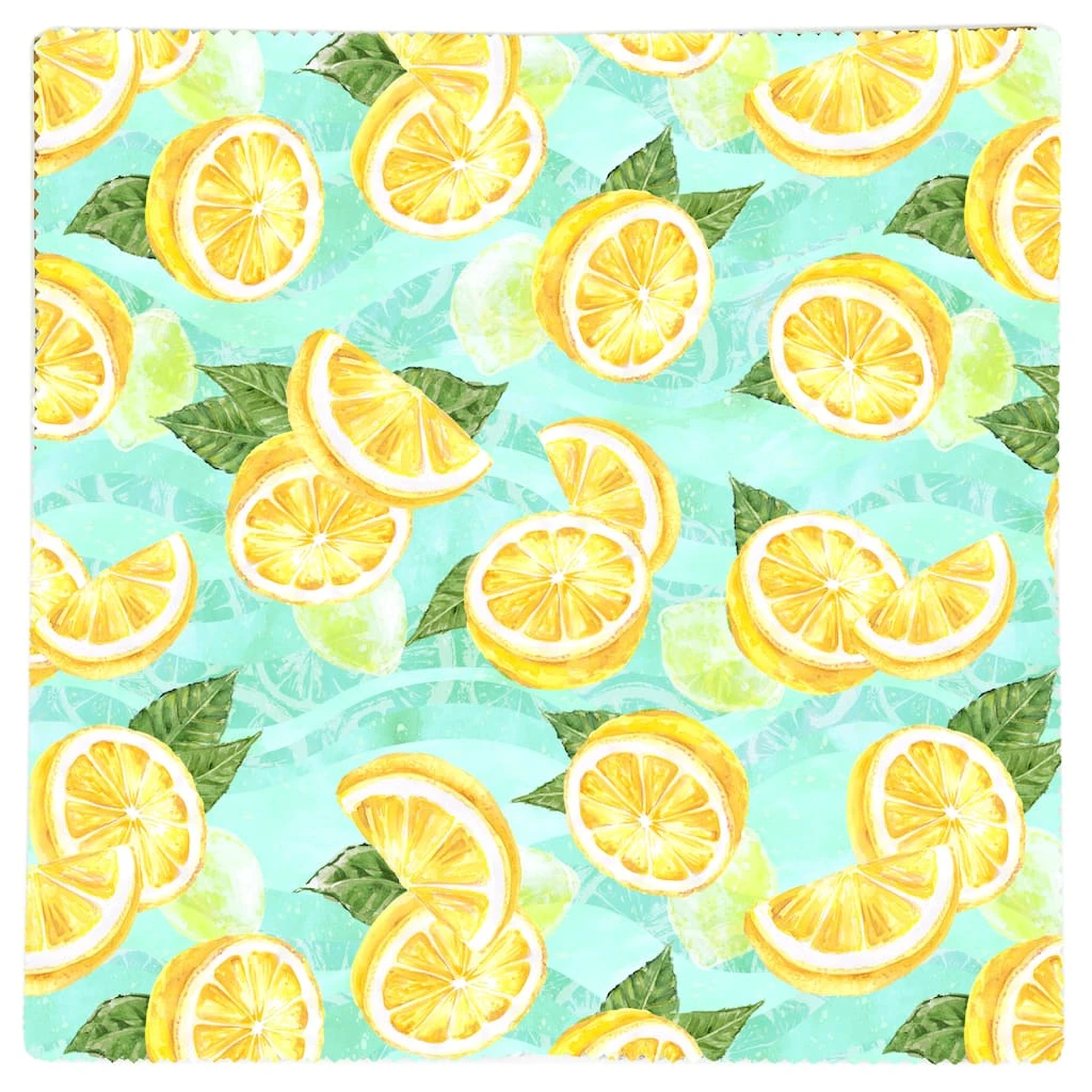 Budget π Blue & Yellow Lemon Cotton Fabric Bundle by Loops & Threads™ βοΈ - Image 4