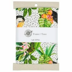 Deals 😀 Tropical Cotton Fabric Bundle by Loops & Threads™ 🔔
