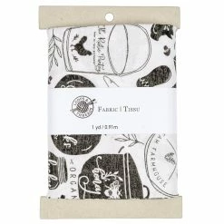 Hot Sale 🔥 Black & White Farmhouse Cotton Fabric Bundle by Loops & Threads™ ⌛