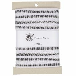 New ⭐ Black & White Striped Cotton Fabric Bundle by Loops & Threads™ 🎁