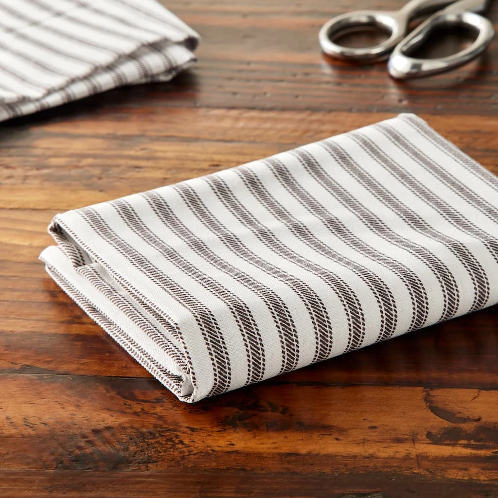 New β Black & White Striped Cotton Fabric Bundle by Loops & Threads™ π - Image 2