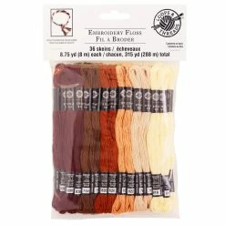 Deals 🤩 12 Packs: 36 ct. (432 total) Shades of Us Embroidery Floss by Loops & Threads® 🎉
