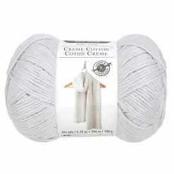 Promo 🔔 Crème Cotton™ Yarn by Loops & Threads™ ❤️