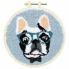 Cheap 🎁 Bulldog Punch Needle Kit by Loops & Threads® 👏