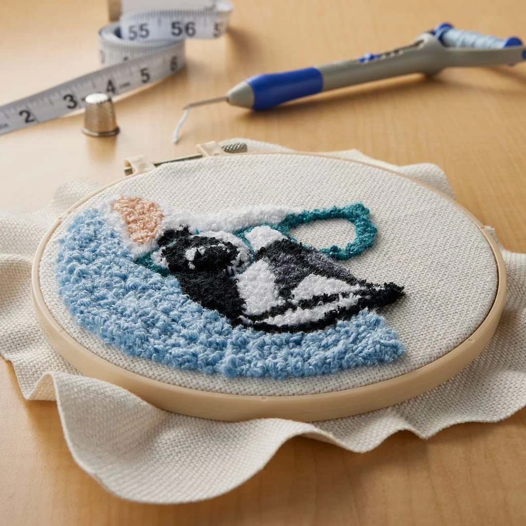 Cheap π Bulldog Punch Needle Kit by Loops & Threads® π - Image 2