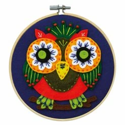 Flash Sale 🥰 Owl Felt Applique Kit by Loops & Threads® 💯