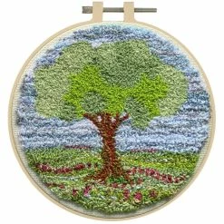New ❤️ Tree Punch Needle Kit by Loops & Threads® 🔔