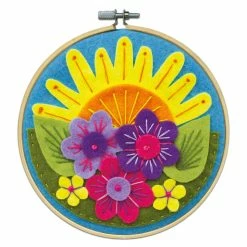 Cheapest ✔️ Sunrise Felt Applique Kit by Loops & Threads® 🌟