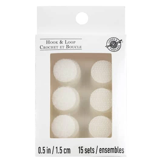 Best Pirce βοΈ 12 Packs: 15 ct. (180 total) Hook & Loop Circle Sets by Loops & Threads® π - Image 3