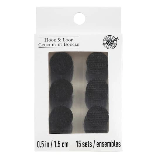 Best Pirce βοΈ 12 Packs: 15 ct. (180 total) Hook & Loop Circle Sets by Loops & Threads® π - Image 4
