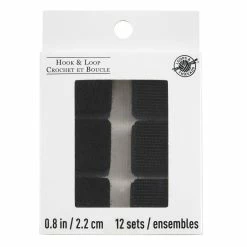 Buy 🛒 Black Hook & Loop Squares by Loops & Threads® ⌛