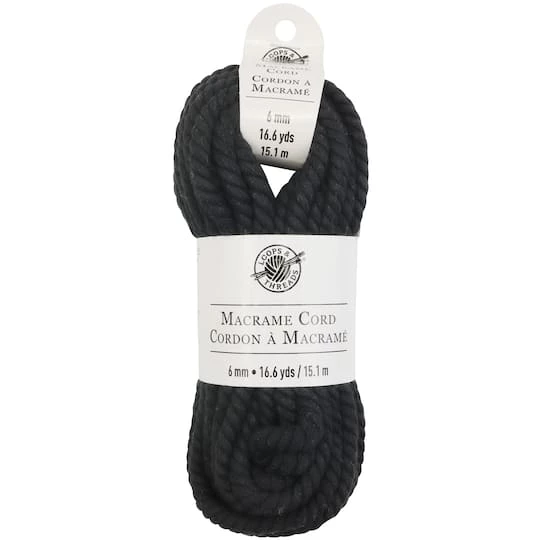 New ⌛ Macramé Cotton Cord by Loops & Threads®, 50ft. ❤️ - Image 5