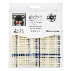 Promo ✨ Square Latch Hook Canvas by Loops & Threads® ⭐