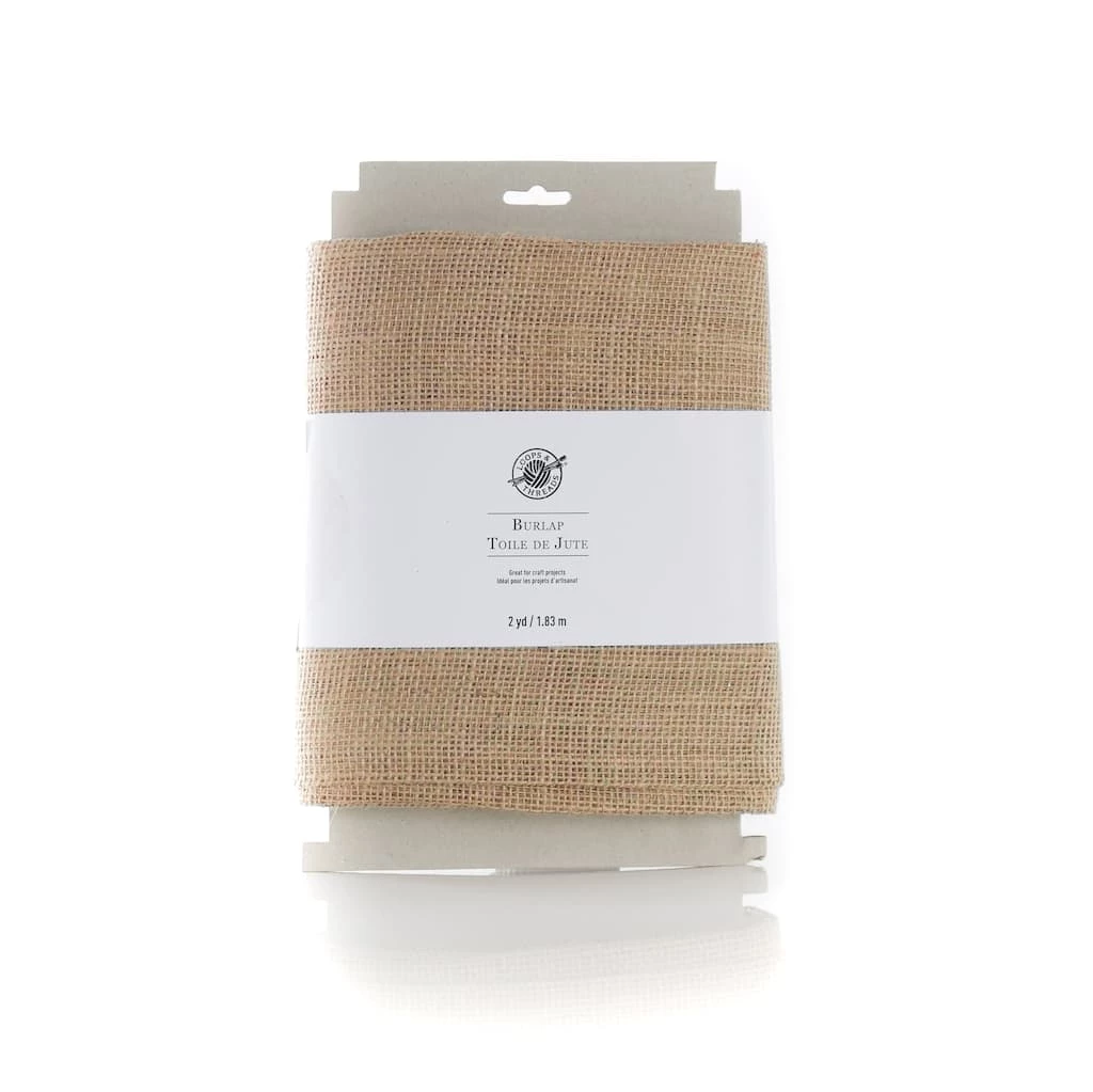Wholesale ⌛ Tan Burlap Bundle by Loops & Threads® 🤩