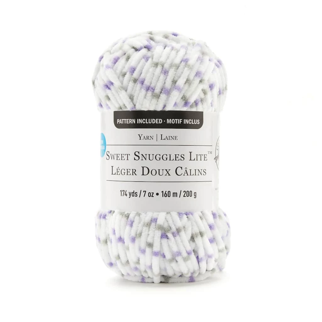 Cheapest ❤️ Sweet Snuggles Lite™ Variegated Striped Yarn by Loops & Threads® 🤩