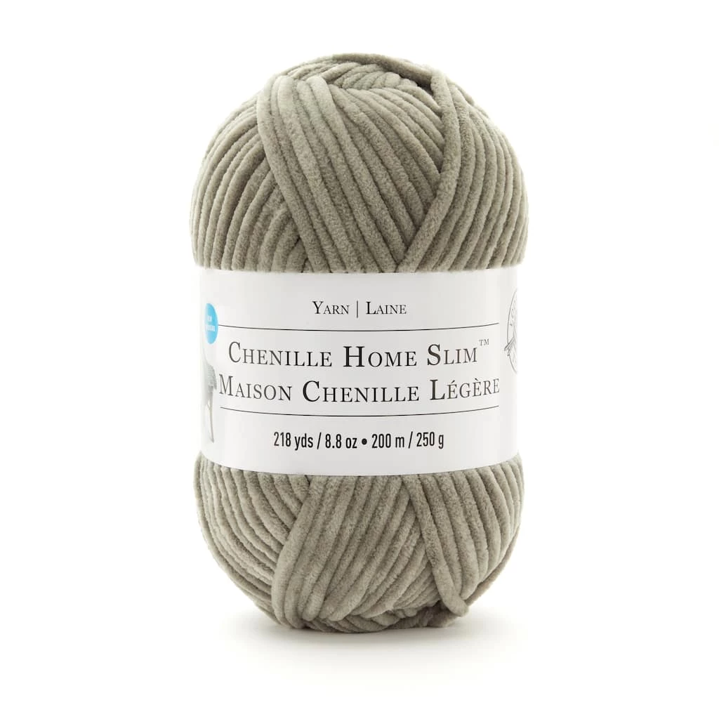 Flash Sale ⌛ Chenille Home Slim™ Solid Yarn by Loops & Threads® ⭐